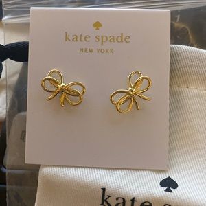 Kate Spade Bow Meets Girl earrings- NWT